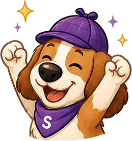 Sniffy celebrating